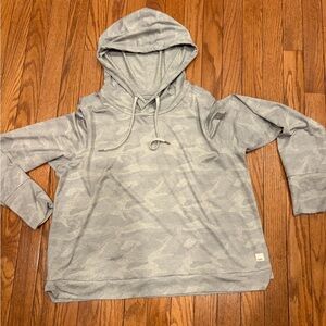 Vuori Women’s Gray Camo Halo Essential Hoodie